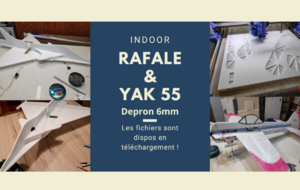 Yak 55 et Rafale indoor